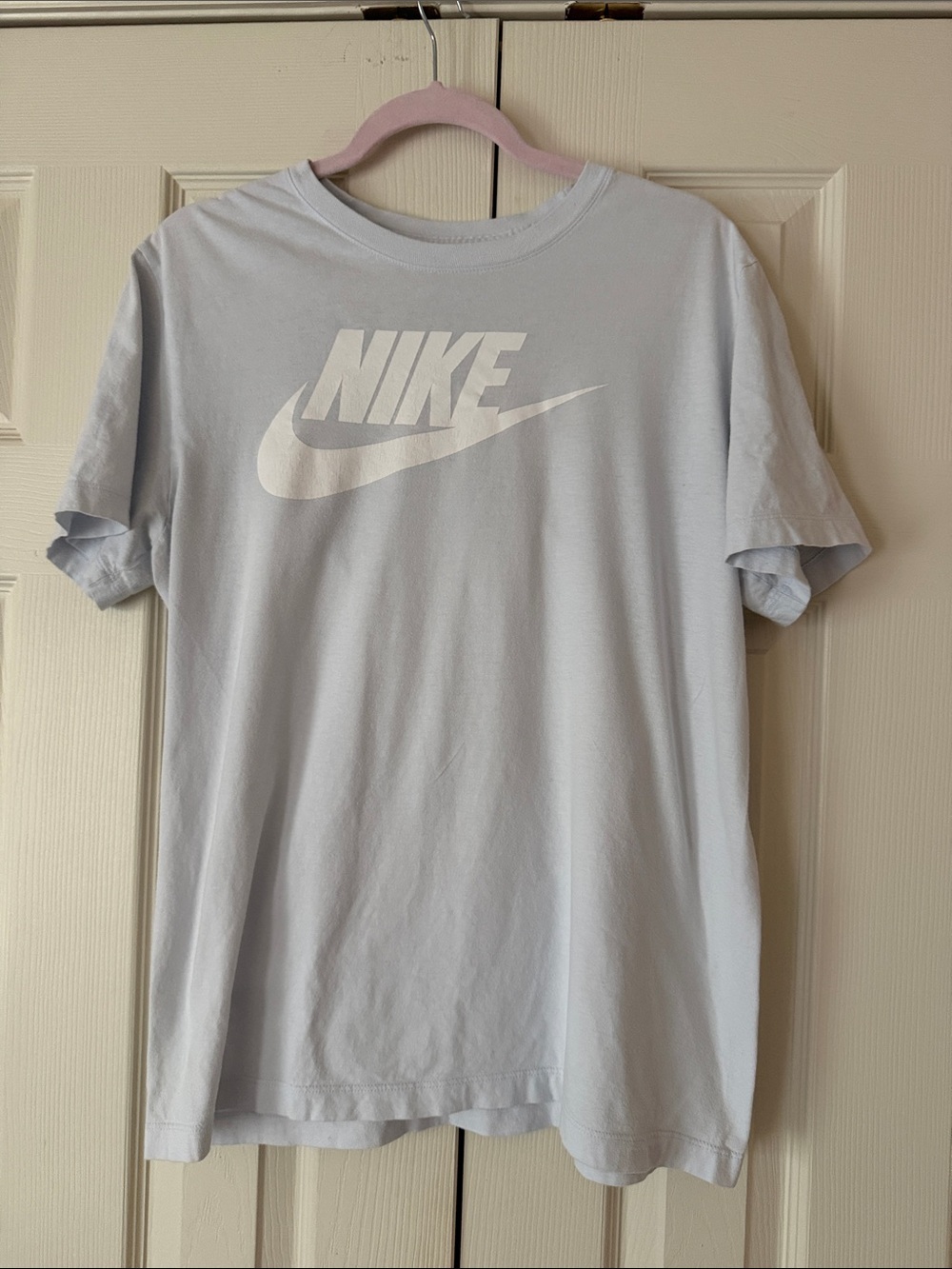 Nike Light Blue Short-Sleeve Logo Tee